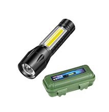 3 Mode USB Rechargeable Mini Pocket Light Torch